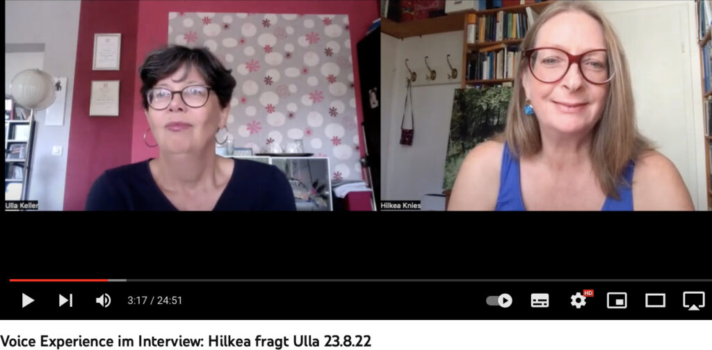 Ulla Keller und Hilkea Knies im Interview